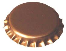 Kapsler, guld, 100 stk